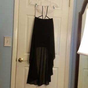 Hi-Lo Evening Dress